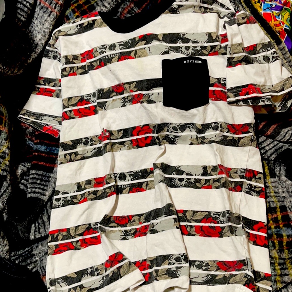 Skull Striped Shirt